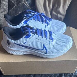 Union White and Blue Women's Athletic Shoes